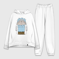 Женский костюм оверсайз Тоторо Рик