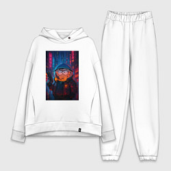 Женский костюм оверсайз Эрик Картман стиль киберпанк