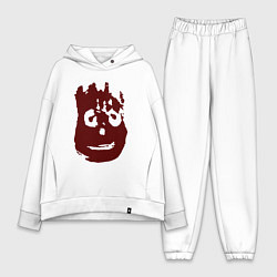 Женский костюм оверсайз Изгой - Уилсон, цвет: белый