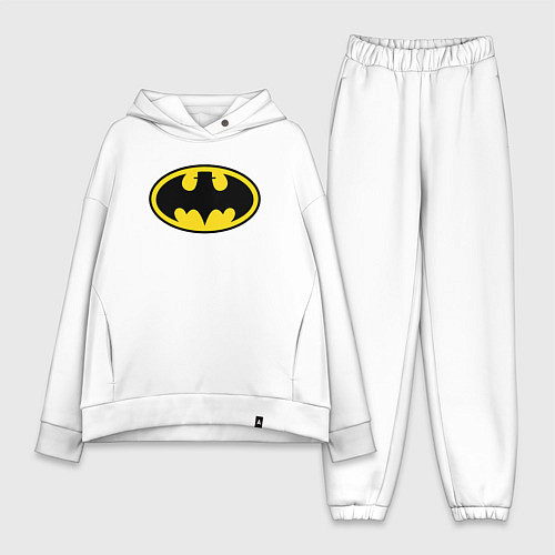 Женский костюм оверсайз Heisenberg Batman / Белый – фото 1