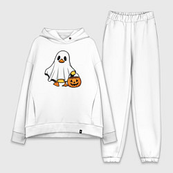 Женский костюм оверсайз Утенок в костюме приведения - Хэллоуин