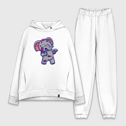 Женский костюм оверсайз Слоник зомби