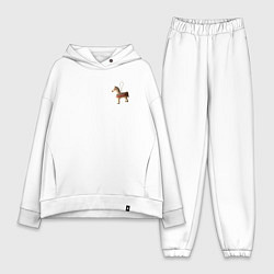 Женский костюм оверсайз Стеклянный конек