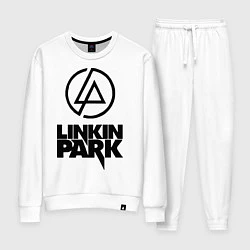 Костюм хлопковый женский Linkin Park, цвет: белый