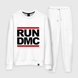 Костюм хлопковый женский Run DMC, цвет: белый