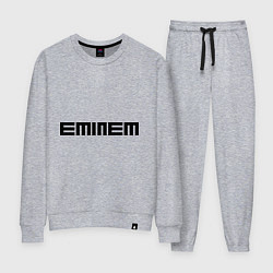 Костюм хлопковый женский Eminem: minimalism, цвет: меланж