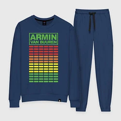 Костюм хлопковый женский Armin van Buuren: EQ, цвет: тёмно-синий