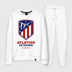 Костюм хлопковый женский Atlecito de Madrid, цвет: белый