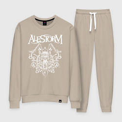 Костюм хлопковый женский Alestorm: Pirate Bay, цвет: миндальный