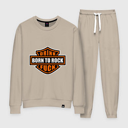 Женский костюм Born to rock