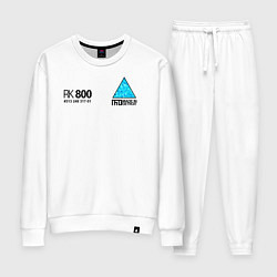 Костюм хлопковый женский RK800 CONNOR, цвет: белый
