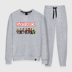Костюм хлопковый женский ROBLOX, цвет: меланж