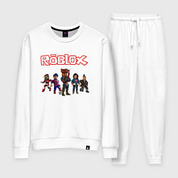 Костюм хлопковый женский ROBLOX, цвет: белый