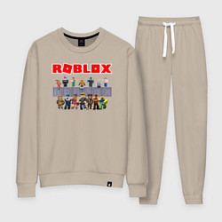 Костюм хлопковый женский ROBLOX, цвет: миндальный