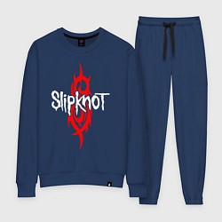 Костюм хлопковый женский SLIPKNOT, цвет: тёмно-синий