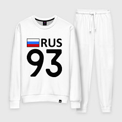 Костюм хлопковый женский RUS 93, цвет: белый