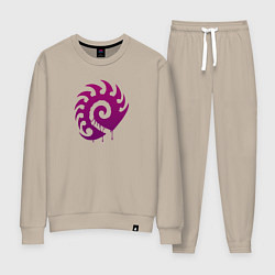 Женский костюм Zerg logo Purple