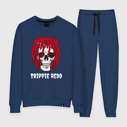 Костюм хлопковый женский TRIPPIE REDD, цвет: тёмно-синий