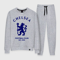 Костюм хлопковый женский Chelsea Est. 1905, цвет: меланж