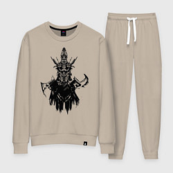 Костюм хлопковый женский Мортред Phantom Assasin DOTA2, цвет: миндальный