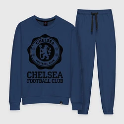 Костюм хлопковый женский Chelsea FC: Emblem, цвет: тёмно-синий