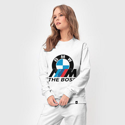 Костюм хлопковый женский BMW BOSS, цвет: белый — фото 2