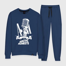 Костюм хлопковый женский Arctic Monkeys, рок, цвет: тёмно-синий