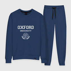 Костюм хлопковый женский University of Oxford - Великобритания, цвет: тёмно-синий