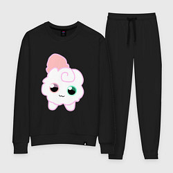 Костюм хлопковый женский Toca Kitchen котик, цвет: черный