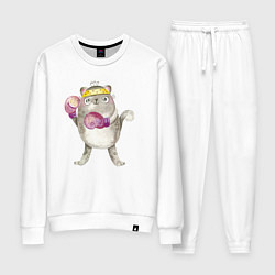 Женский костюм Плюшевый кот-боксер