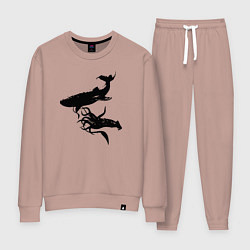 Женский костюм Кит и Кальмар