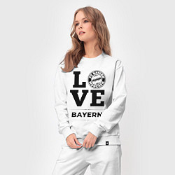 Костюм хлопковый женский Bayern Love Классика, цвет: белый — фото 2