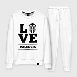 Костюм хлопковый женский Valencia Love Классика, цвет: белый