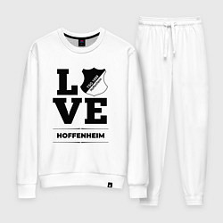 Костюм хлопковый женский Hoffenheim Love Классика, цвет: белый