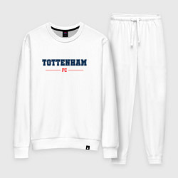 Костюм хлопковый женский Tottenham FC Classic, цвет: белый