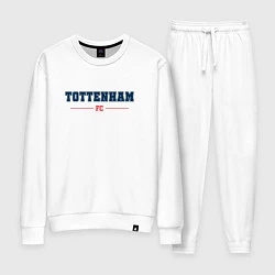 Костюм хлопковый женский Tottenham FC Classic, цвет: белый