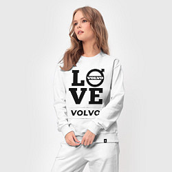 Костюм хлопковый женский Volvo Love Classic, цвет: белый — фото 2