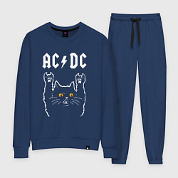 Женский костюм AC DC rock cat