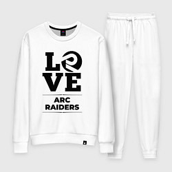 Костюм хлопковый женский ARC Raiders love classic, цвет: белый