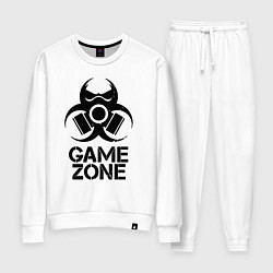 Костюм хлопковый женский Game zone, цвет: белый