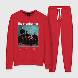 Костюм хлопковый женский The Cranberries rock, цвет: красный