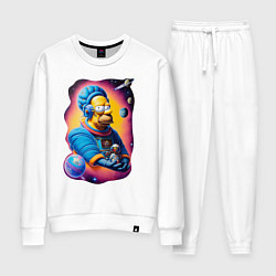 Женский костюм Гомер Симпсон в космосе