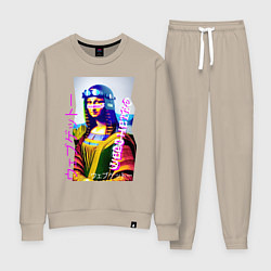 Костюм хлопковый женский Gioconda - web ghetto - fashion style, цвет: миндальный