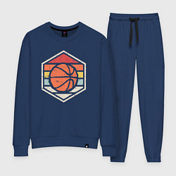 Костюм хлопковый женский Basket Baller, цвет: тёмно-синий