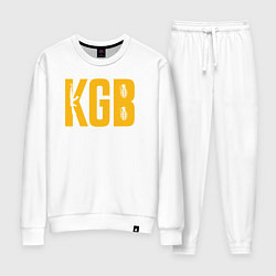 Костюм хлопковый женский KGB, цвет: белый