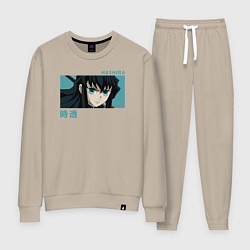 Костюм хлопковый женский Токито, цвет: миндальный