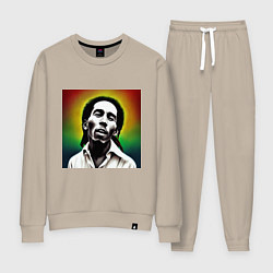 Женский костюм Боб Марли в традиционном триколоре