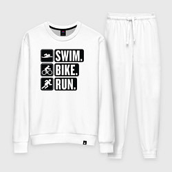 Женский костюм Swim bike run