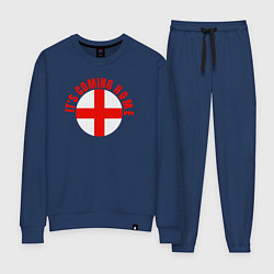 Костюм хлопковый женский Coming home England, цвет: тёмно-синий