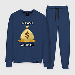 Женский костюм In cash we trust